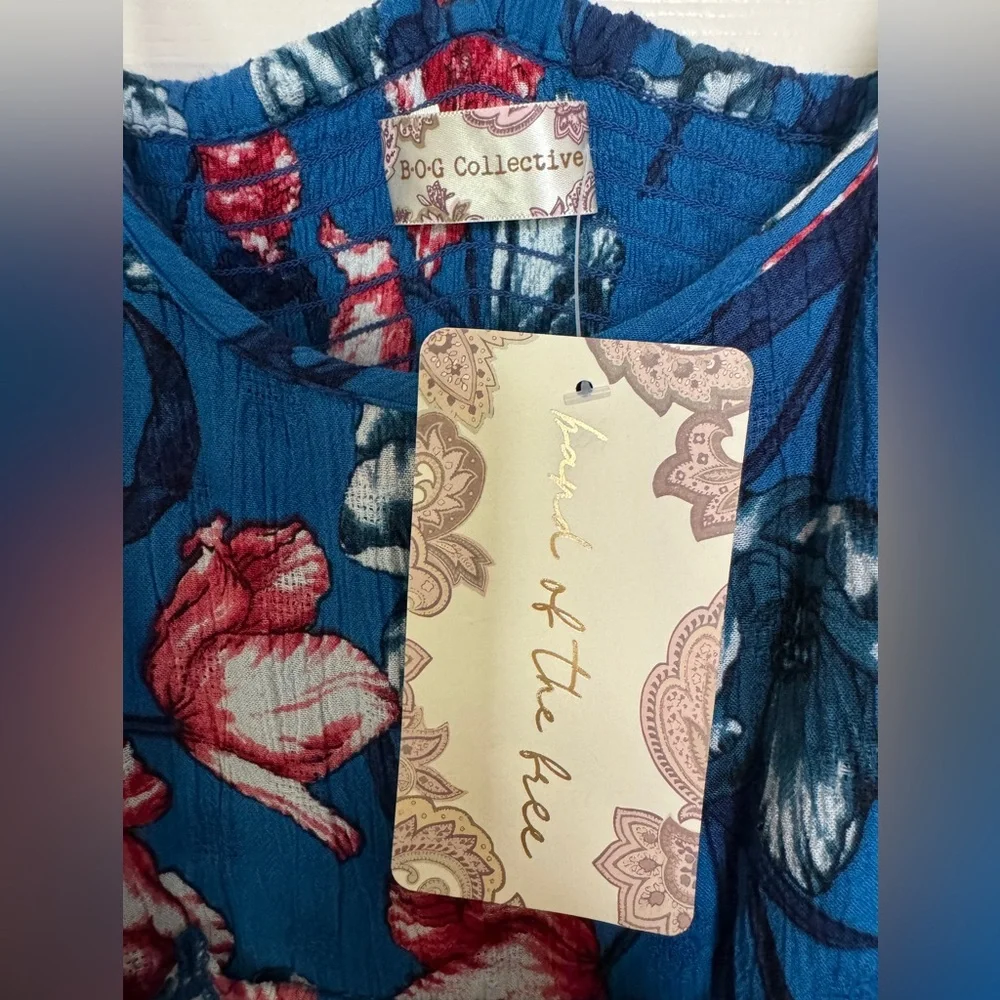 🌺 NWT! Brand of the Free Boho Floral Dress - Picture 3 of 5